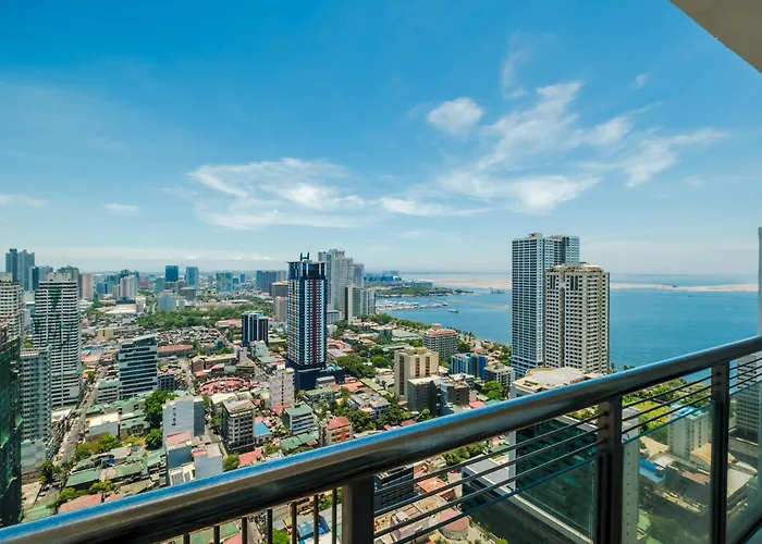 Skyline Haven - 40th Floor Panoramic View Appartement Manille